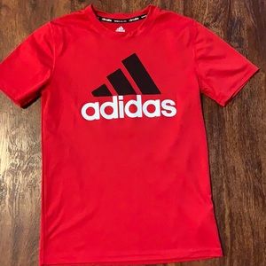 YMD Red Adidas Short Sleeve Shirt